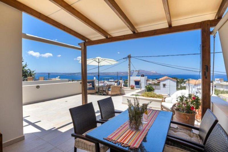 Plaka Chania Kreta, Plaka: Schöne 3-Zimmer-Wohnung mit Meerblick zu verkaufen Wohnung kaufen